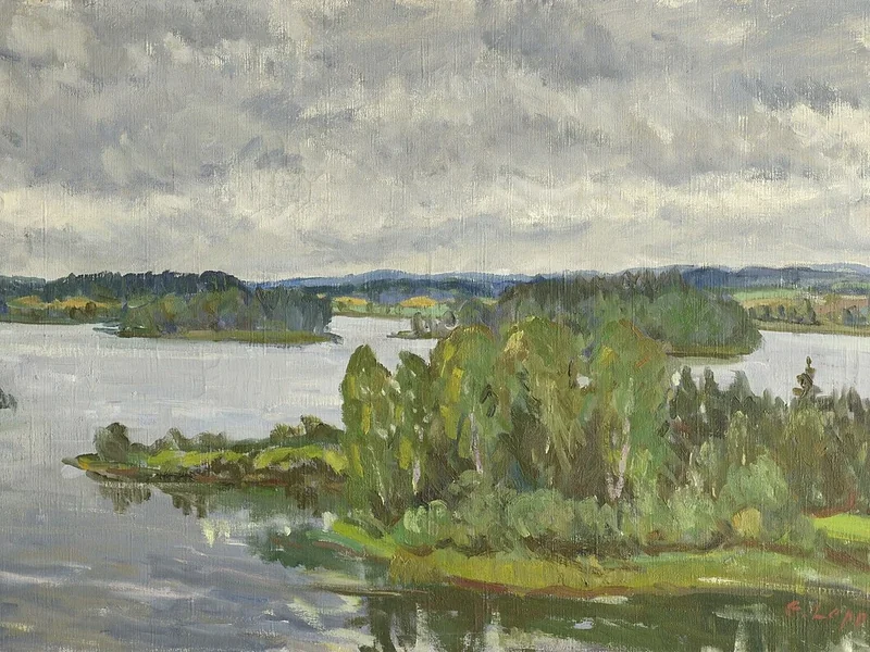 1904-Elmar Leppik - Lago Sacro
